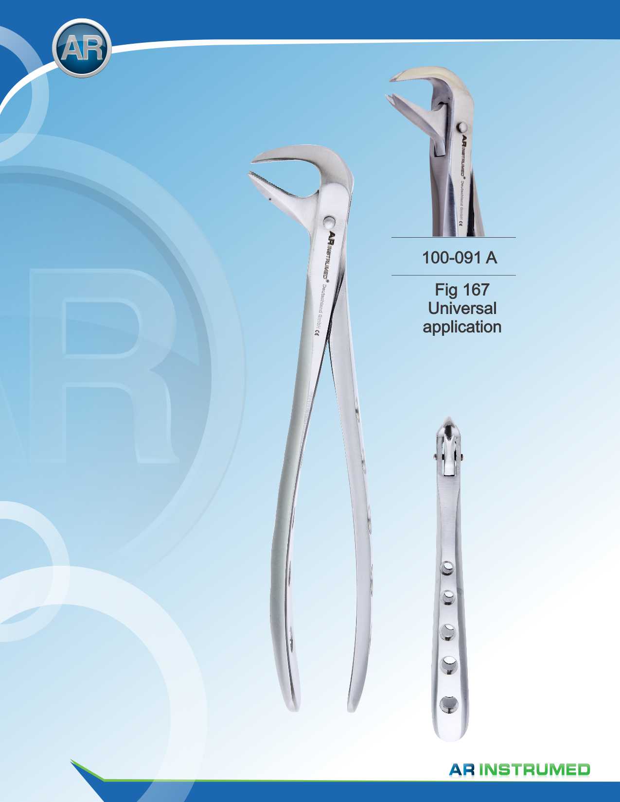 Fig.167 Universal Application Extracting Forceps