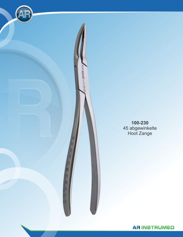 Root Forceps 45° Angled
