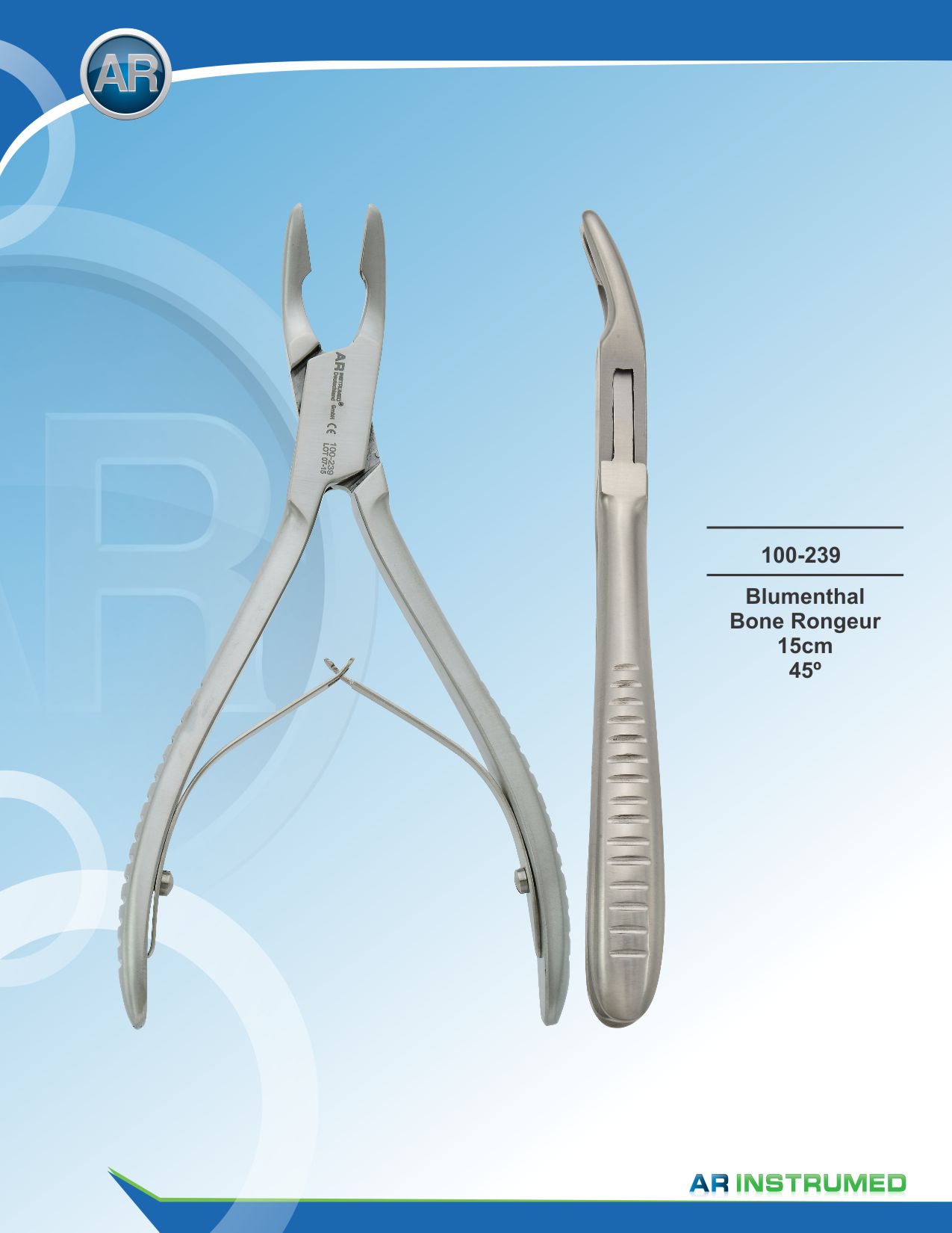 Blumenthal Bone Rongeur 15cm 45°