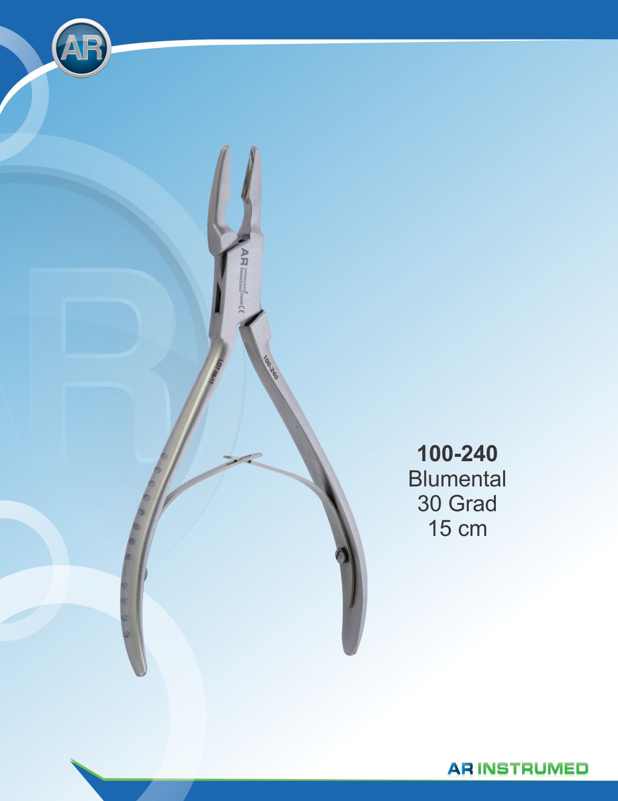 Blumenthal Bone Rongeur 15cm 30°