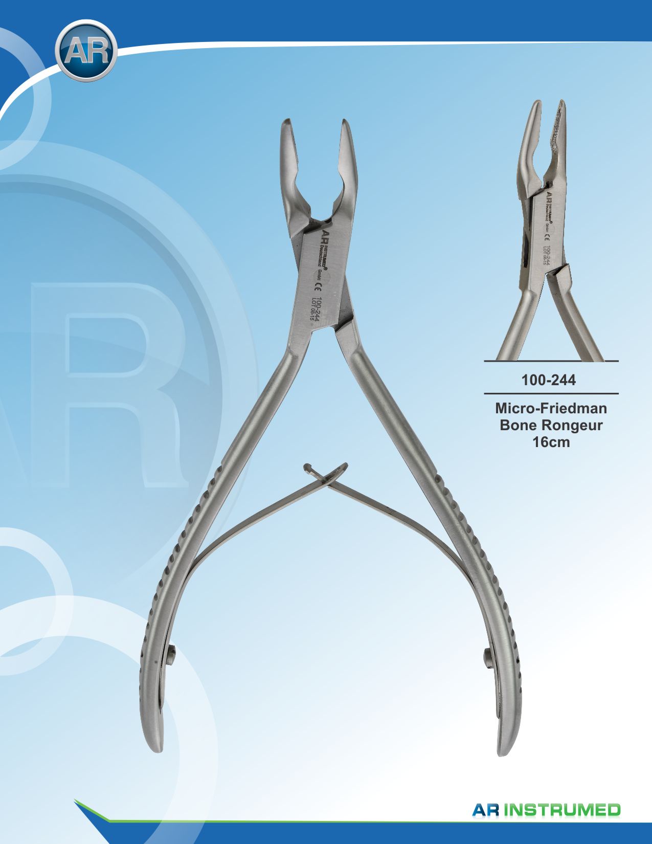Micro-Friedman Bone Rongeur 16cm