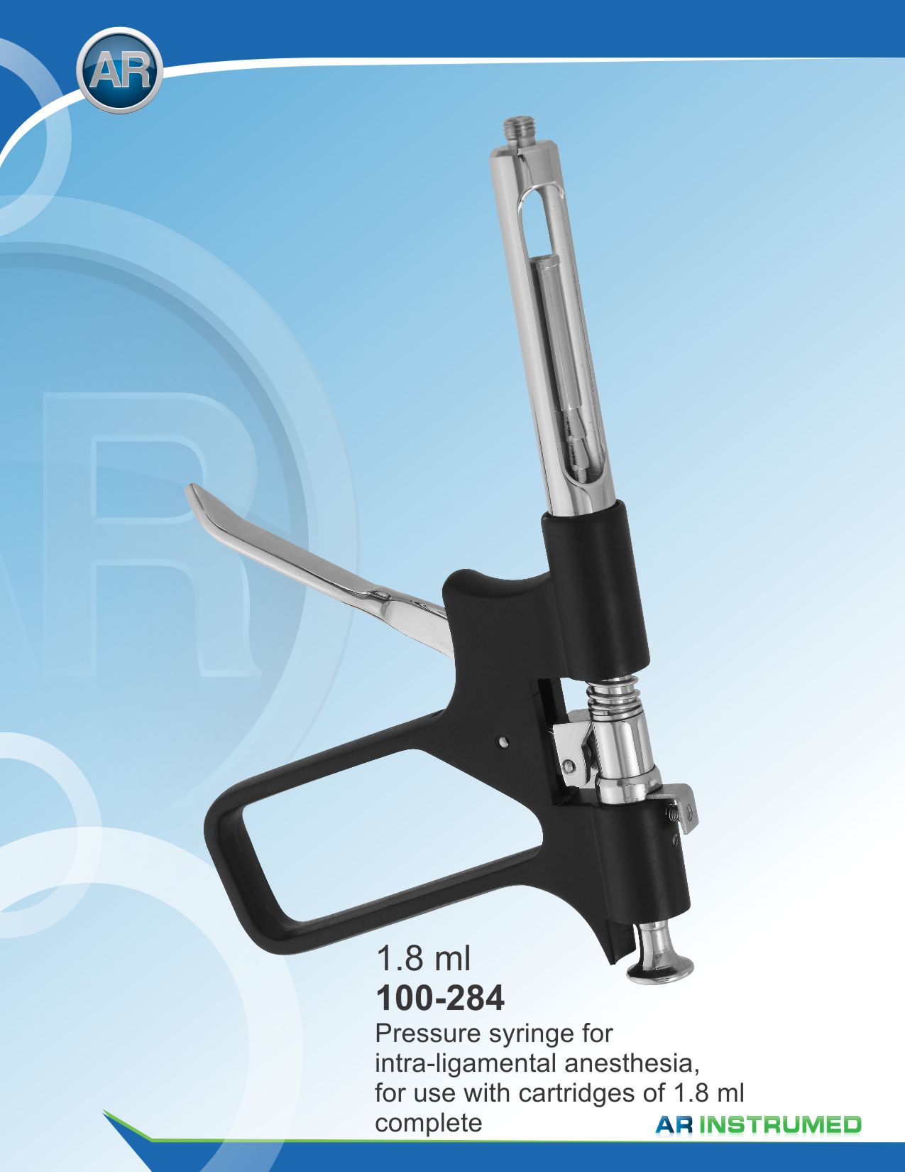Syringe 1.8ml EU Needle – AR Instrumed, Injectable Anesthetics