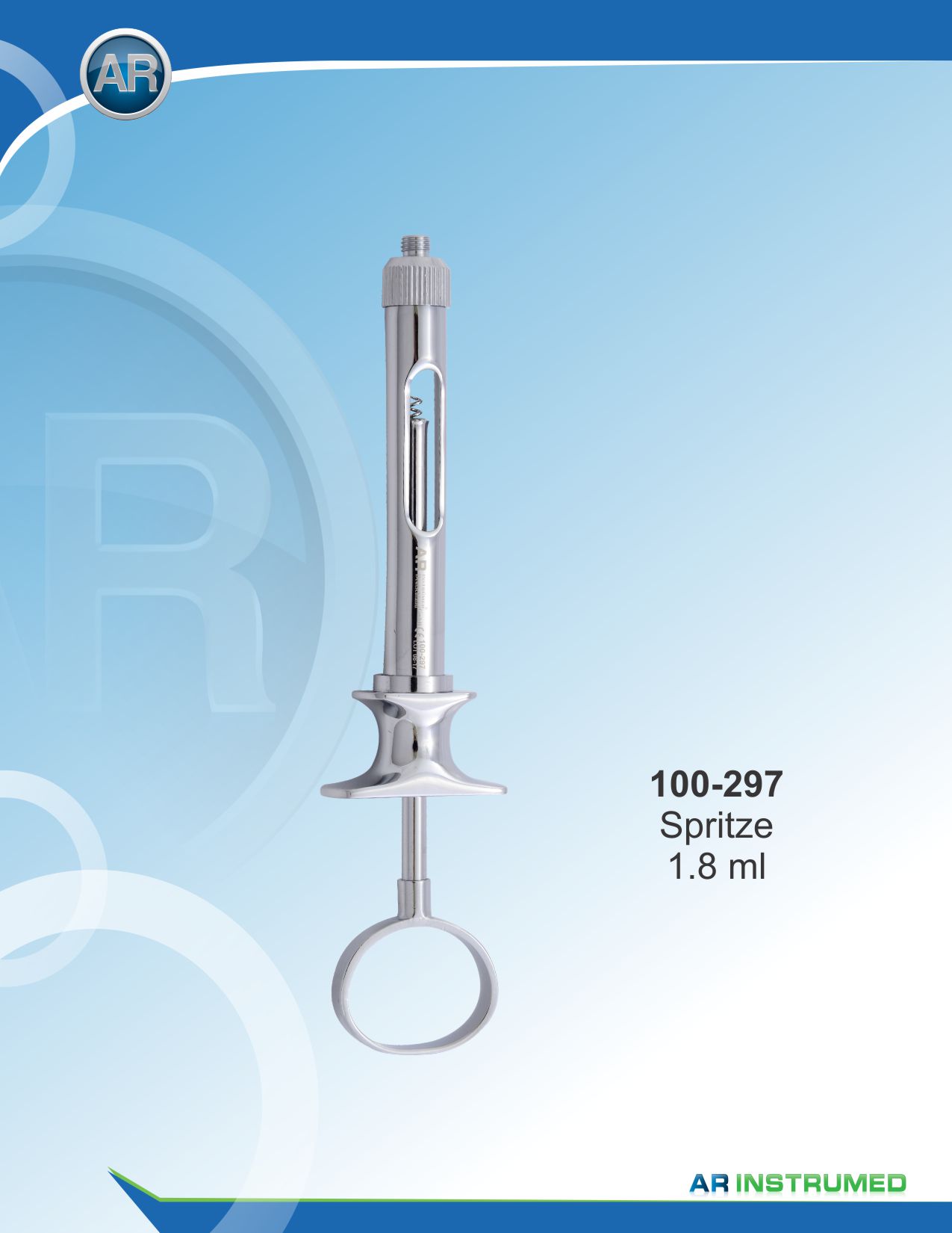Single Ring Type Syringe 1.8ml EU Needle – AR Instrumed, Injectable Anesthetics