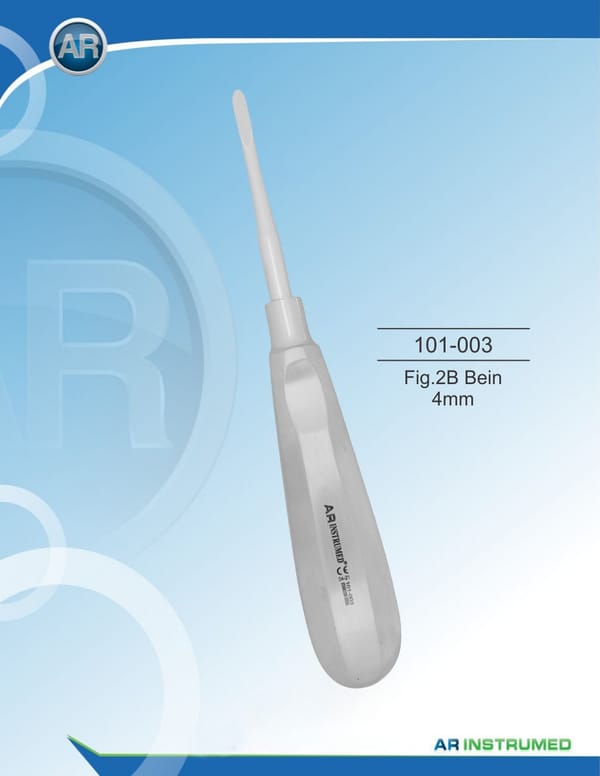Root elevator Fig.2B leg 4mm