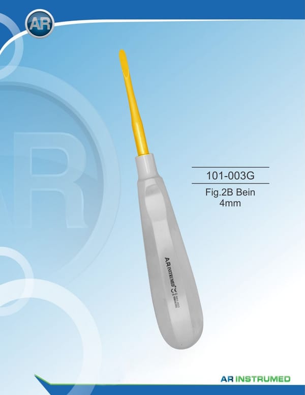 Root elevator Fig.2B leg 4mm