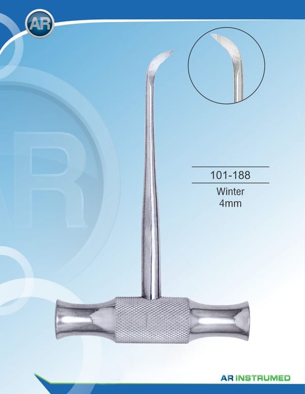 Winter Root Elevator 4mm