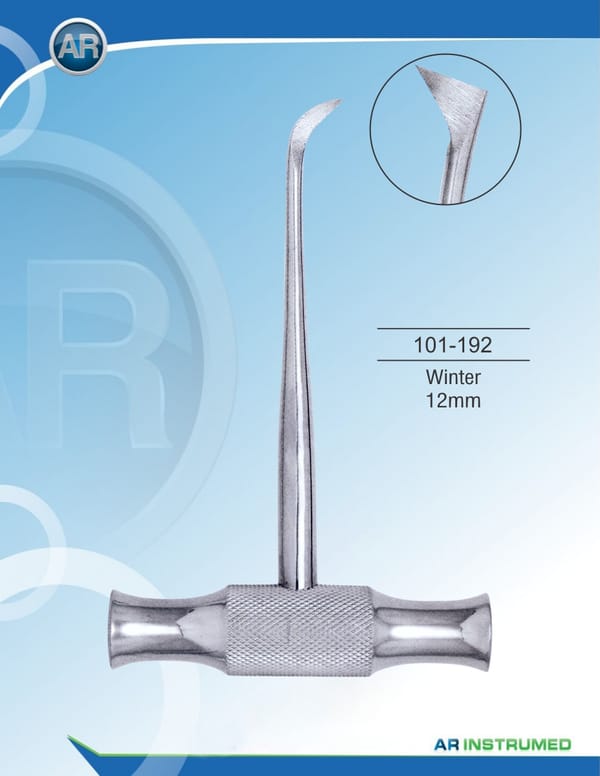 Winter Root Elevator 12mm