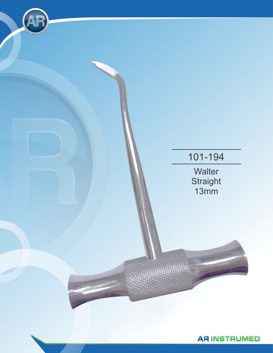 Walter Root Elevator Straight 13mm – AR Instrumed, Elevators