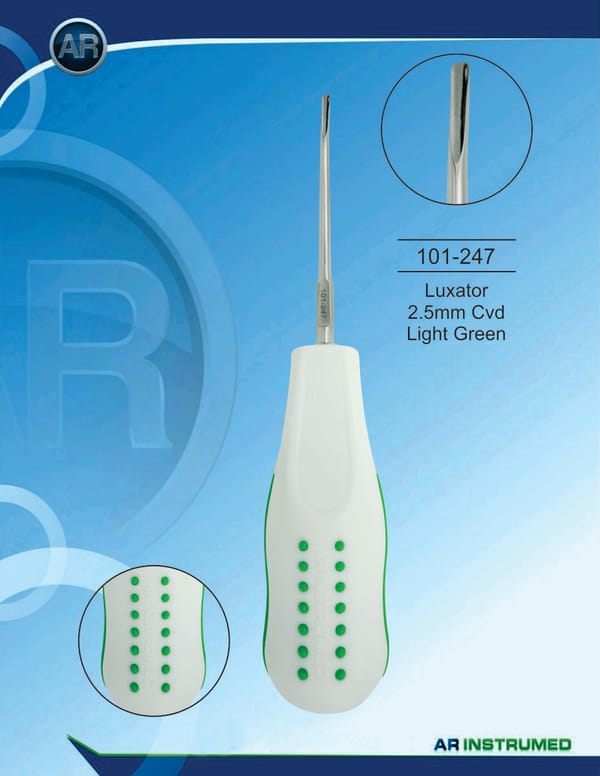 Luxator 2.5mm Cvd Light Green