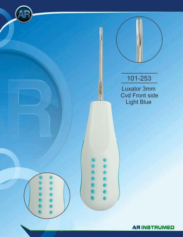 Luxator 3mm Cvd Front Side Light Blue