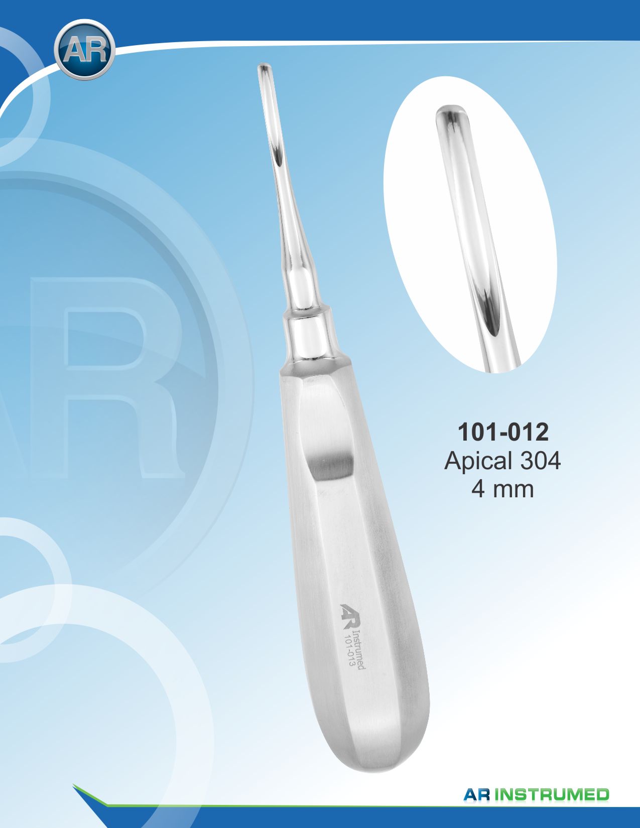 Apical 304 Root Elevator 3/12mm