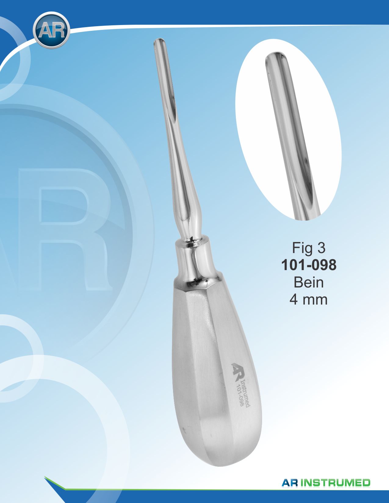 Fig.3 Bein Root Elevator 4mm