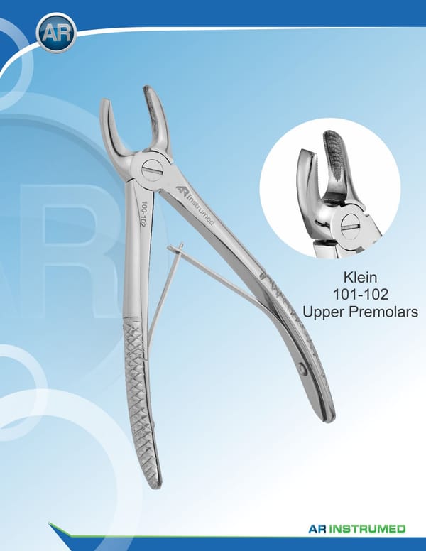 Klein Upper Premolars 10cm