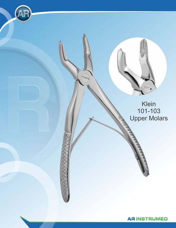 Klein Upper Molars 10cm