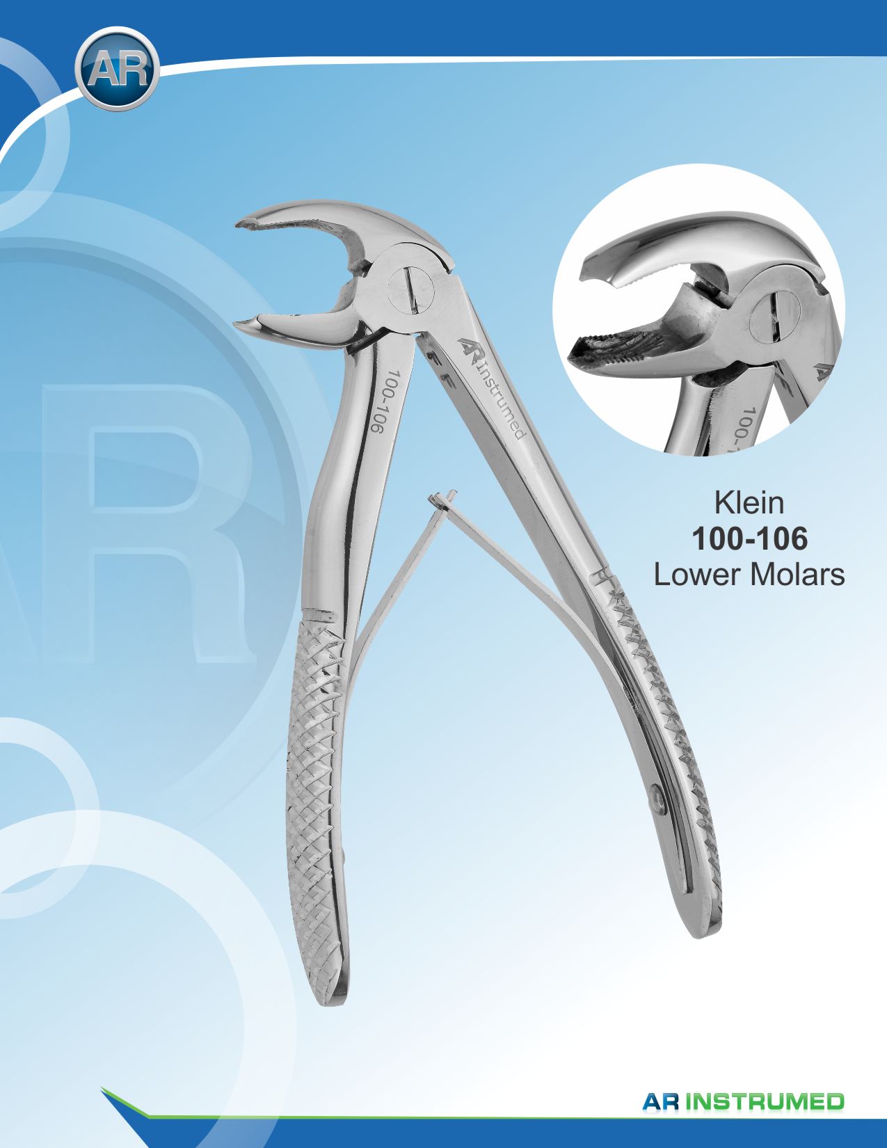 Klein Lower Molars 10cm