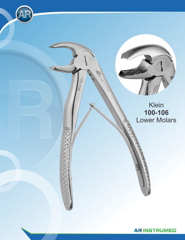 Klein Lower Molars 10cm