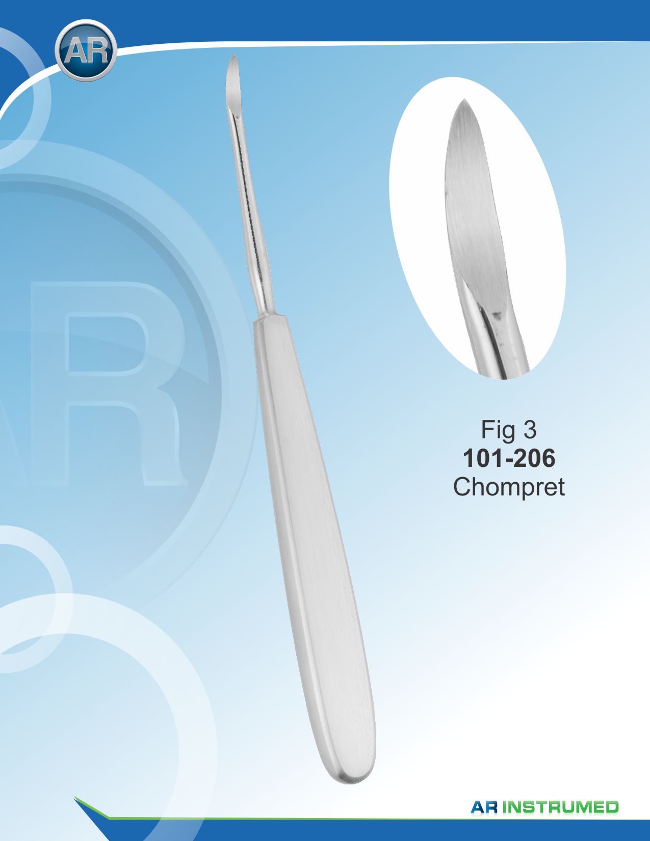 Fig 3 Chompret Root Elevators