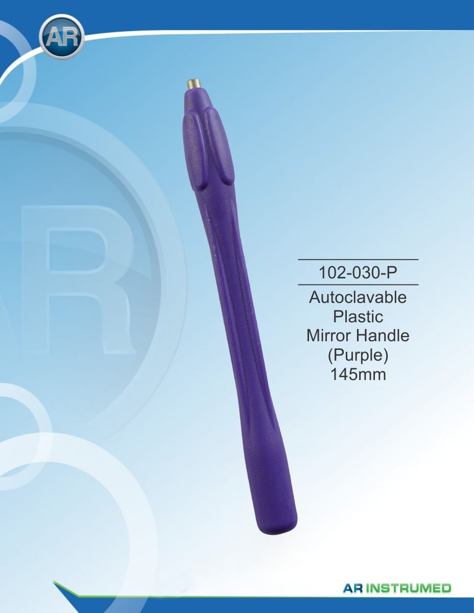 Autoclavable Mirror Handle Made of Plastic (Purple) 145mm – AR Instrumed, Explorers