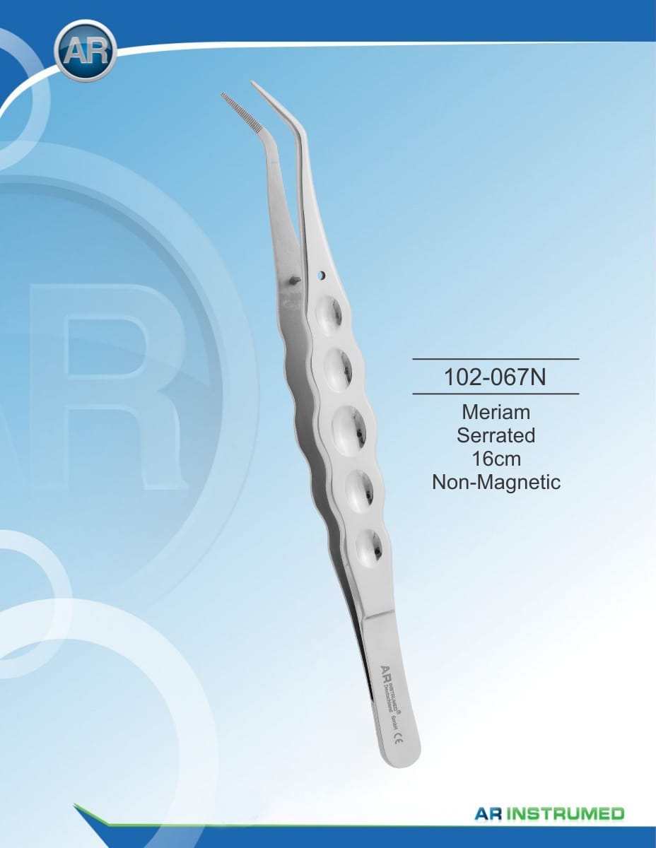 Meriam Tweezers Length 16cm Non Magnetic – AR Instrumed, Tweezers
