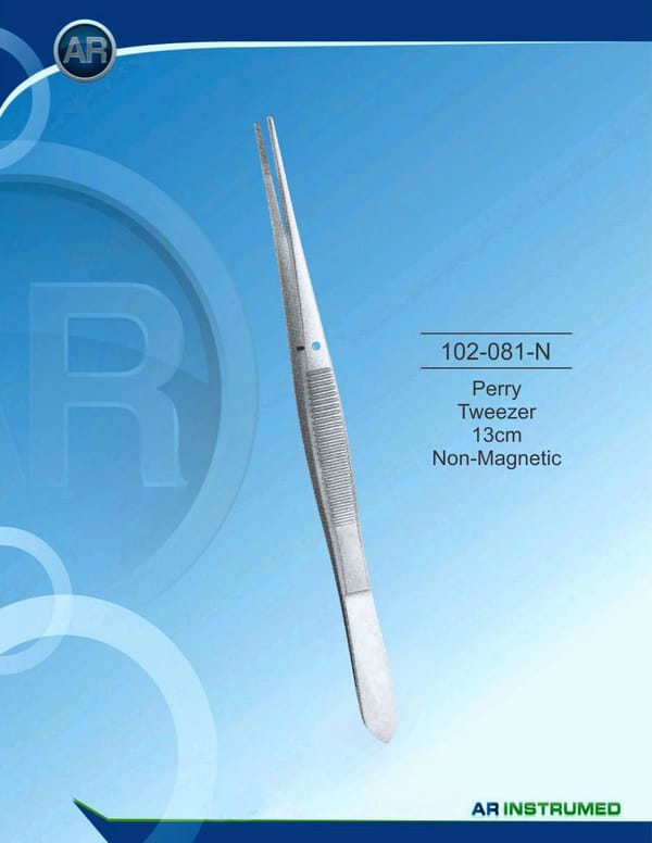 Perry Tweezer 13cm Non Magnetic