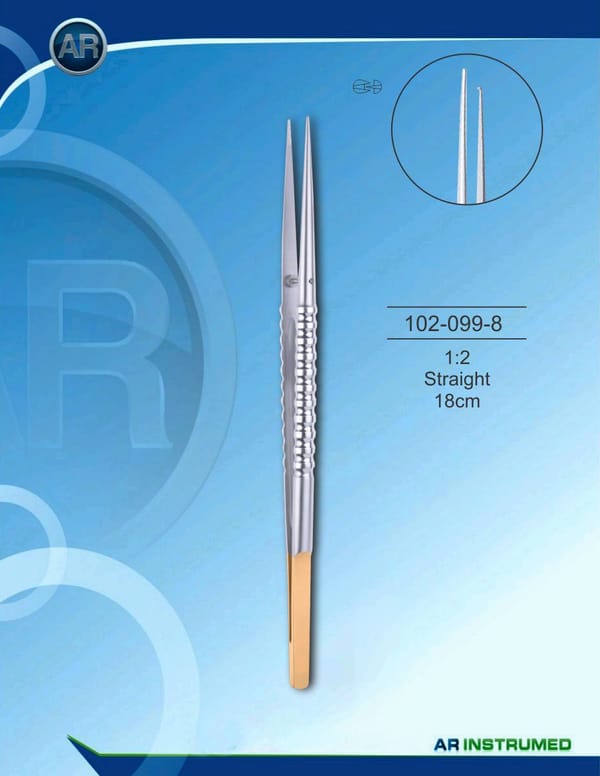 1:2 Straight 18cm