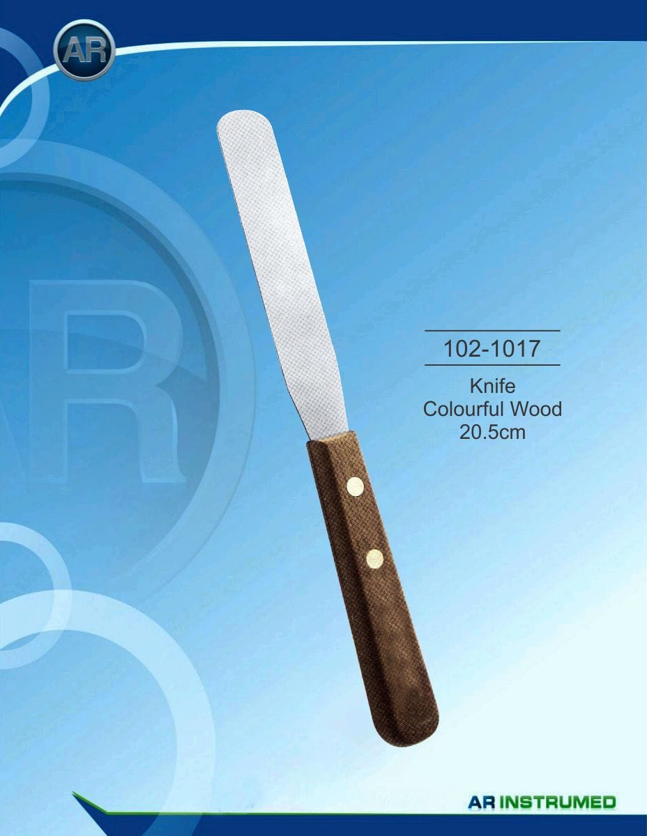 Messer Colourful Wood 20.5cm – AR Instrumed, Instrumente für Zahntechnik
