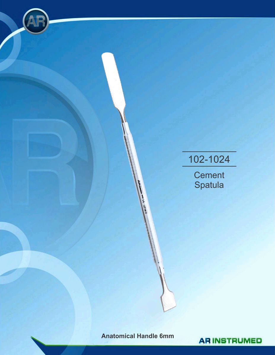 Cement spatula, handle 6mm