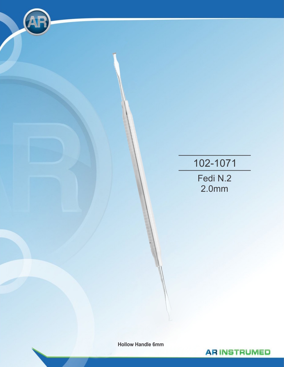 Fedi N.2 2.0mm Solid Handle 6mm