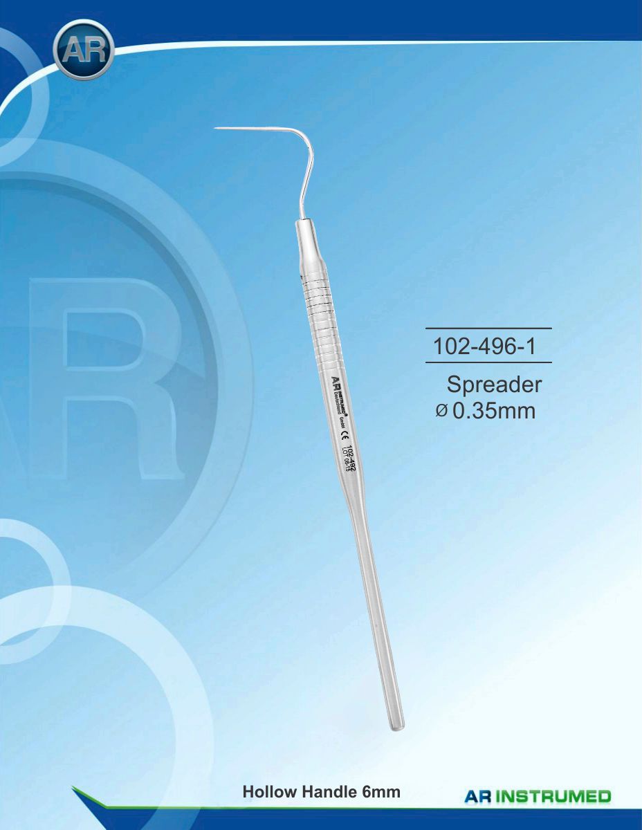 Spreader ø0.35mm Solid Handle 6mm – AR Instrumed, Endodontic Accessories