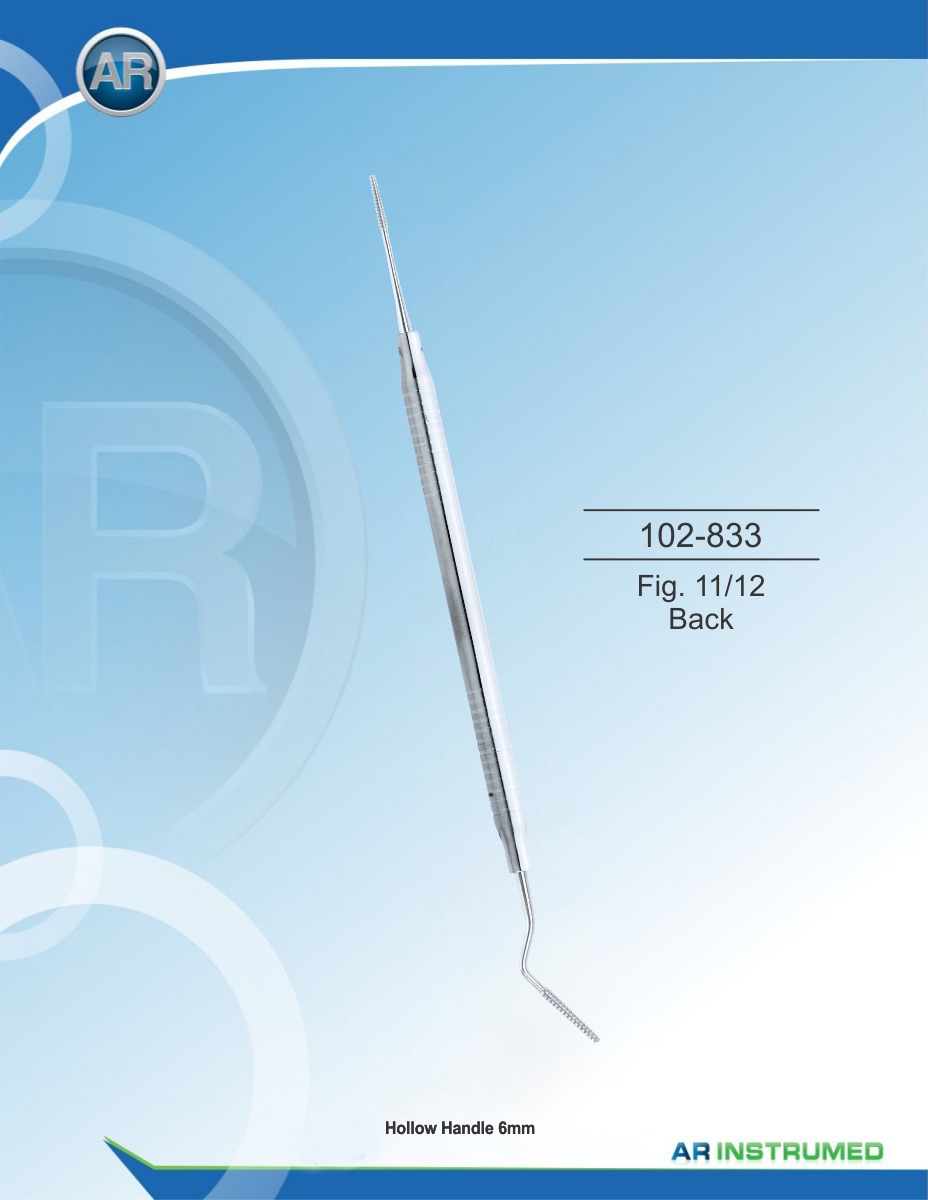 Fig. 11/12 Back Scaler Solid Handle 6mm