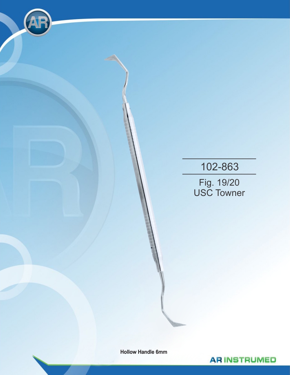 Fig. 19/20 USC Towner Solid Handle 6mm