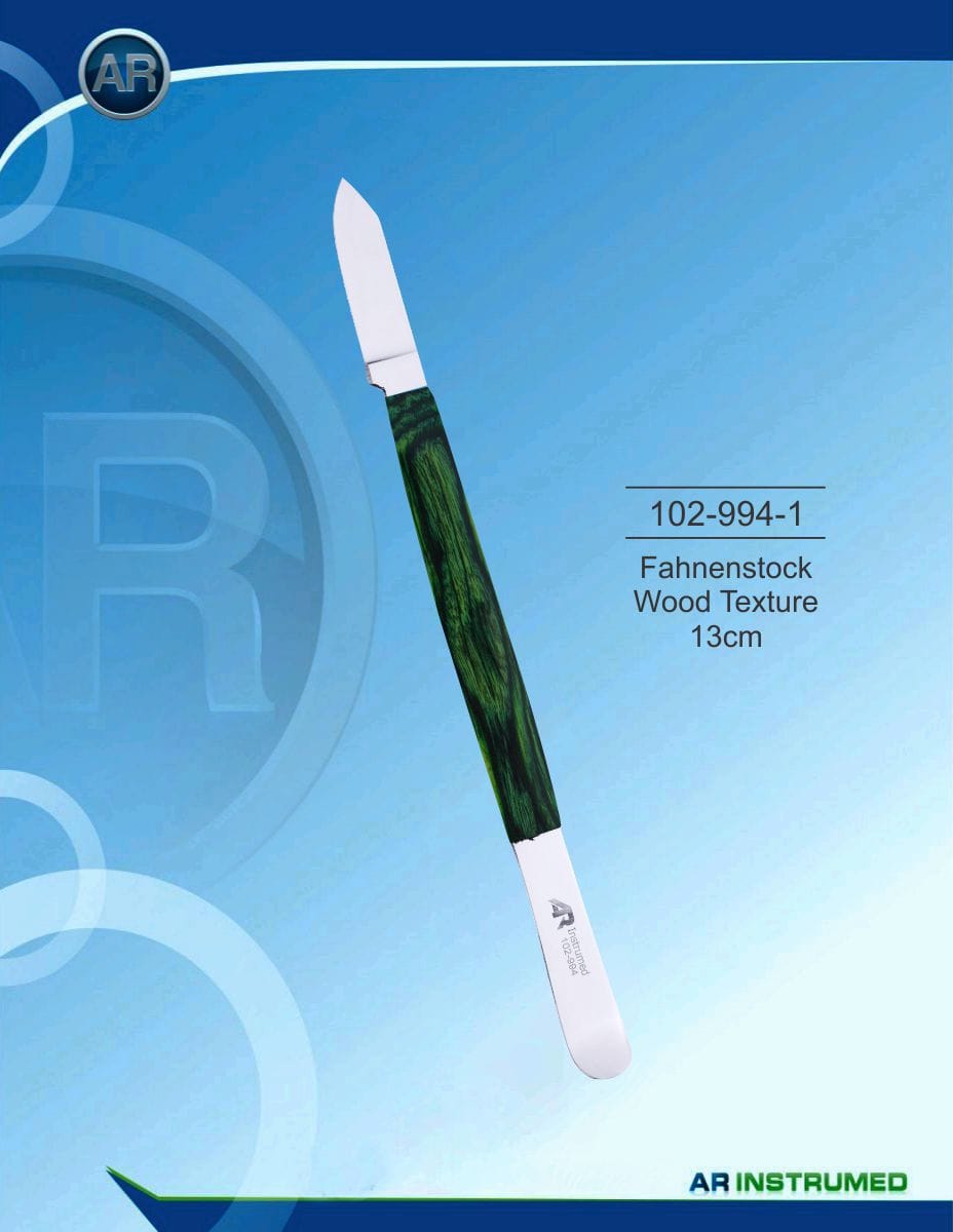 Knife flag stick Struttura in legno 13 cm – AR Instrumed, Dental Laboratory Instruments