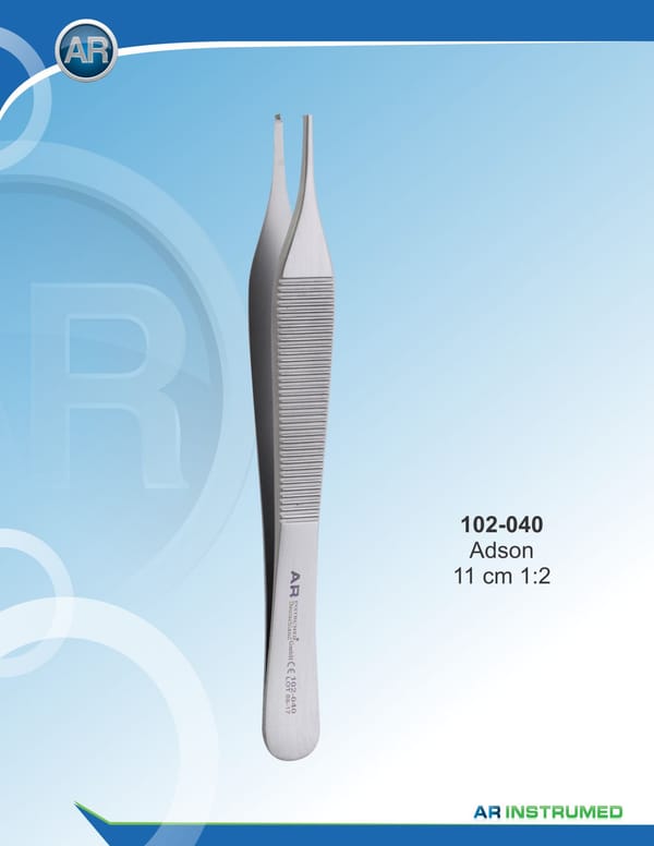 Adson Forceps 12cm