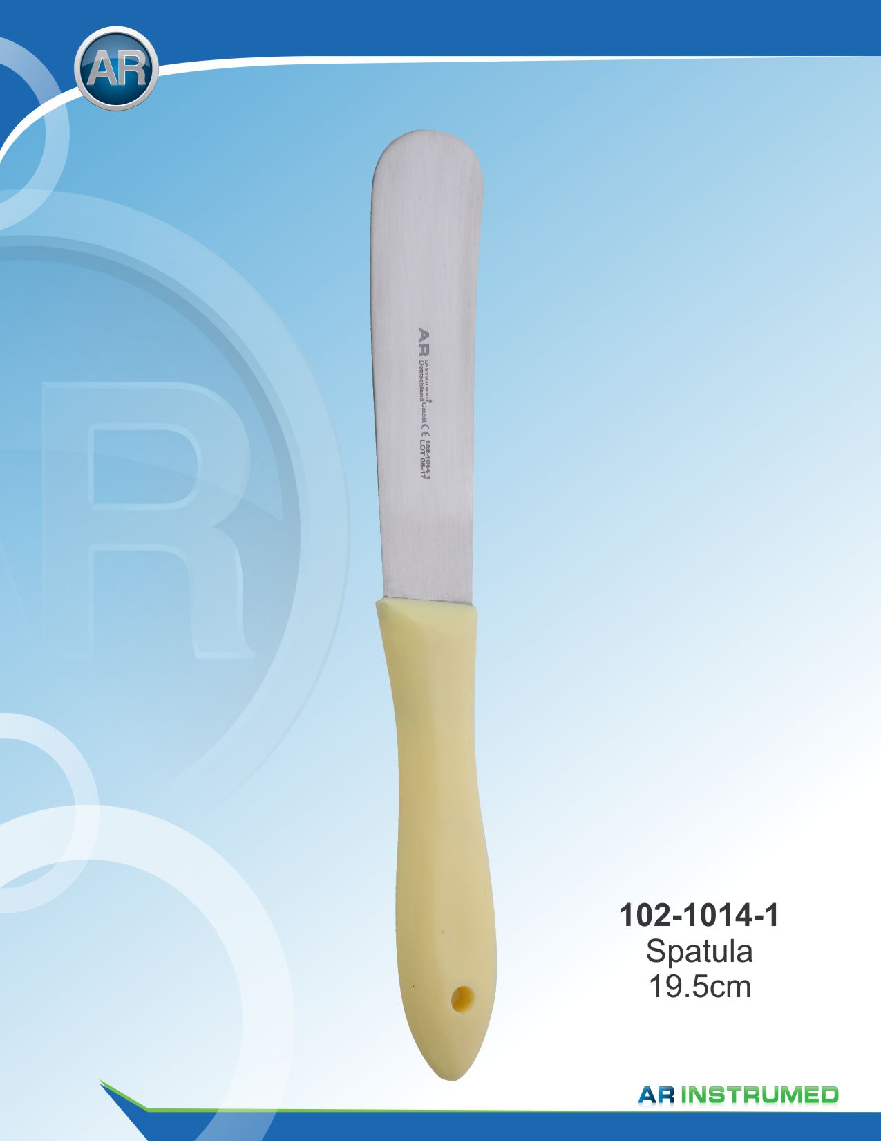 Spatula Flexible 19.5 cm – AR Instrumed, Lab Hand Instruments