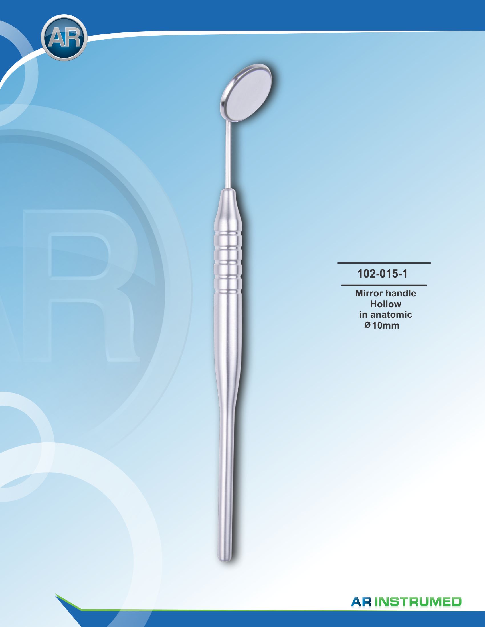 Mirror Handle Hollow 10mm