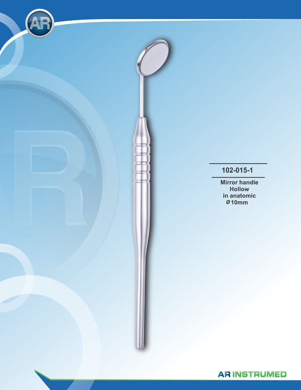 Mirror Handle Hollow 10mm