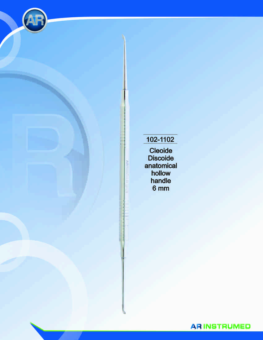 Cleoide Discoide Solid Handle 6mm