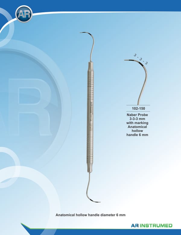 Naber Probe Solid Handle 6mm