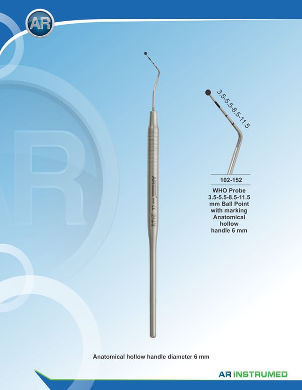 WHO Solid Handle 6mm