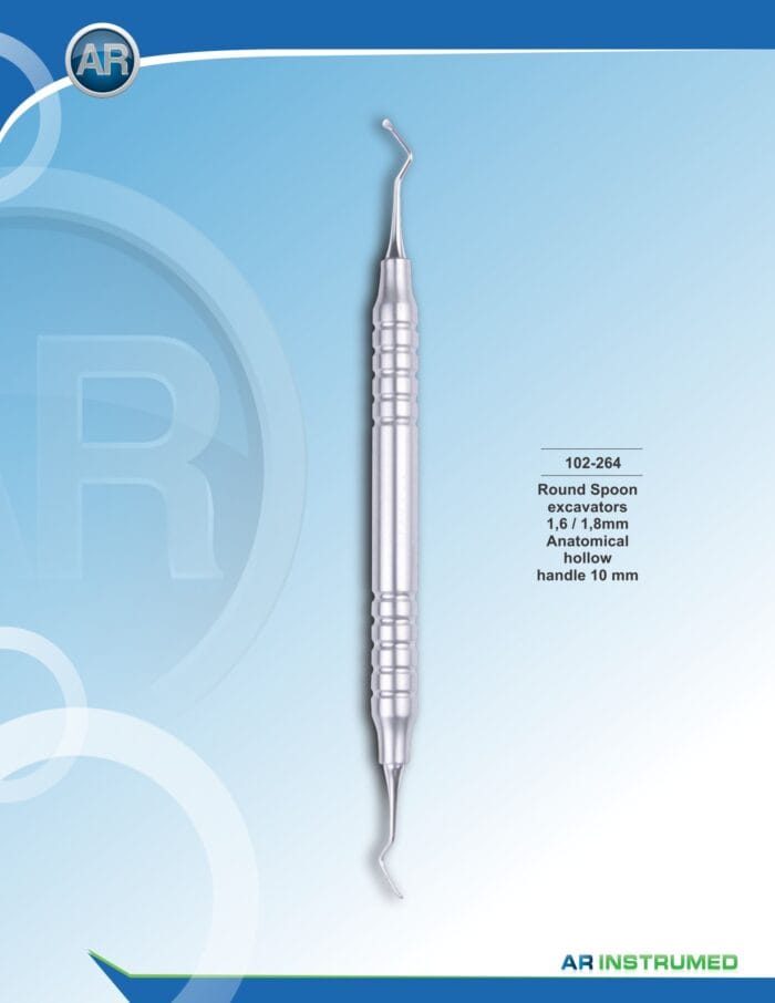 Round Spoon Excavator 1.6/1.8mm – AR Instrumed, Filling Instruments