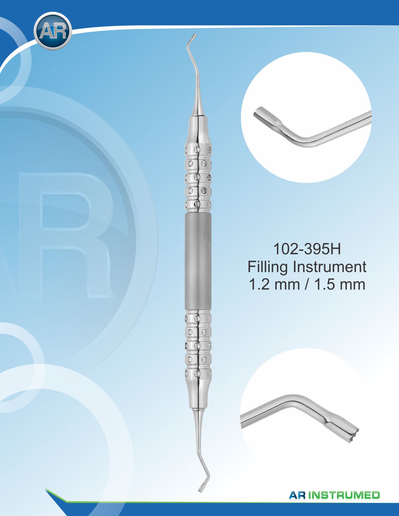 Filling Instrument 1.2/1.5mm 10mm 17cm