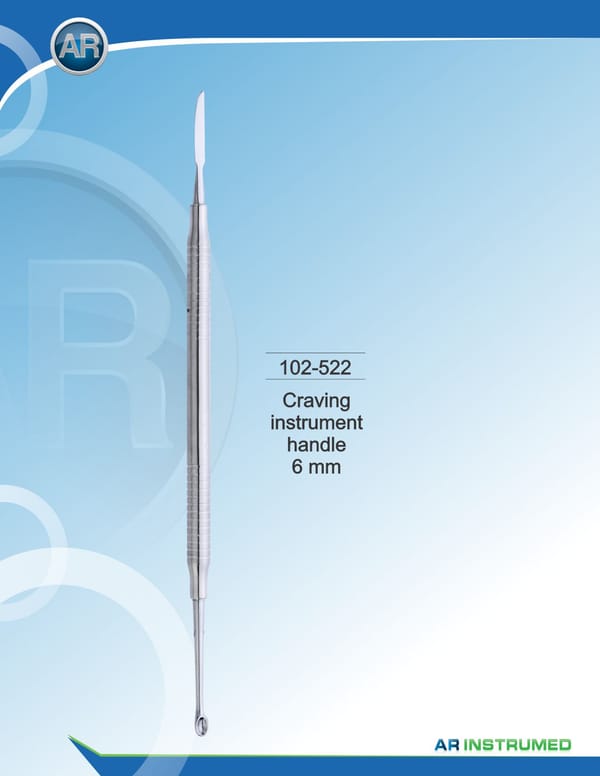 Carving Instrument