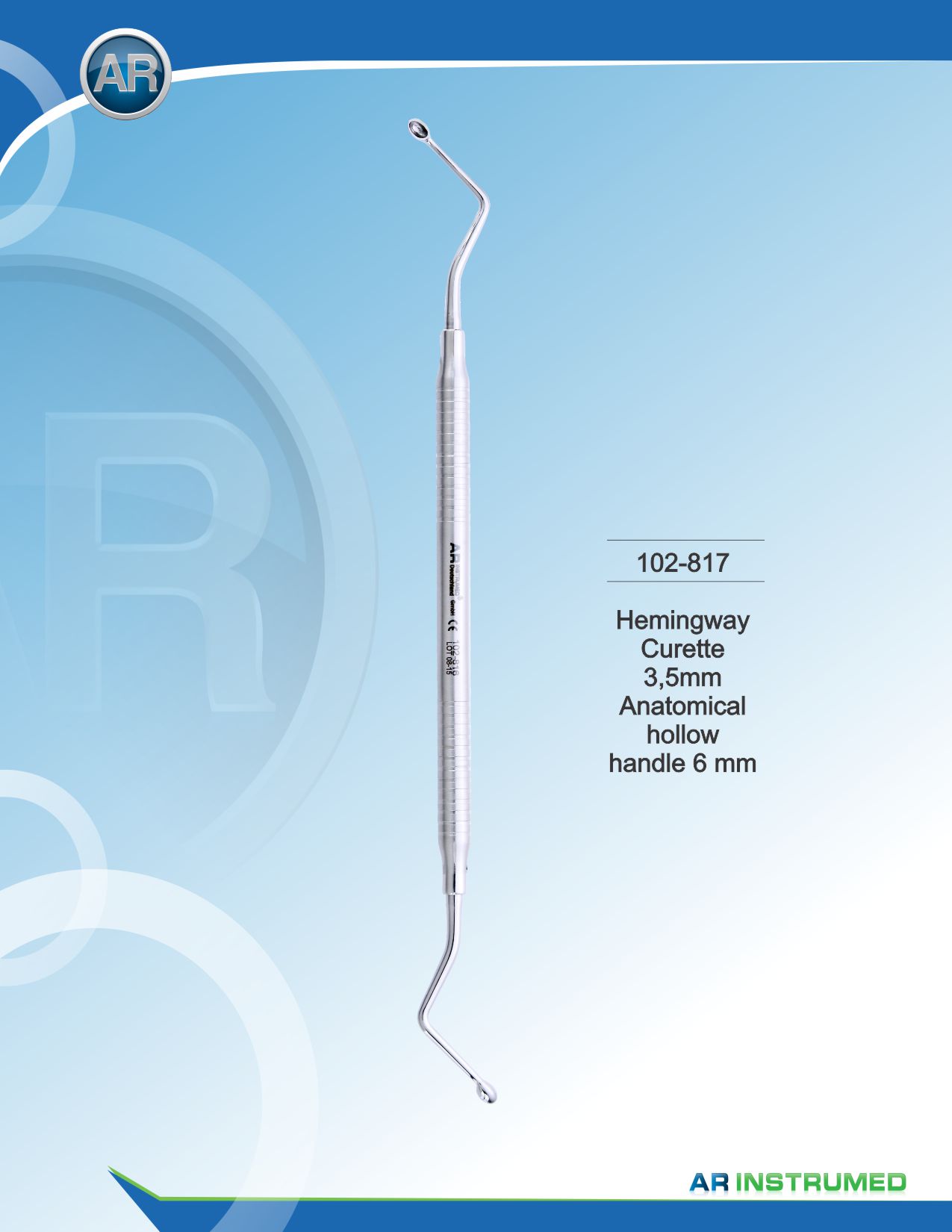 Hemingway Curette 3.5mm