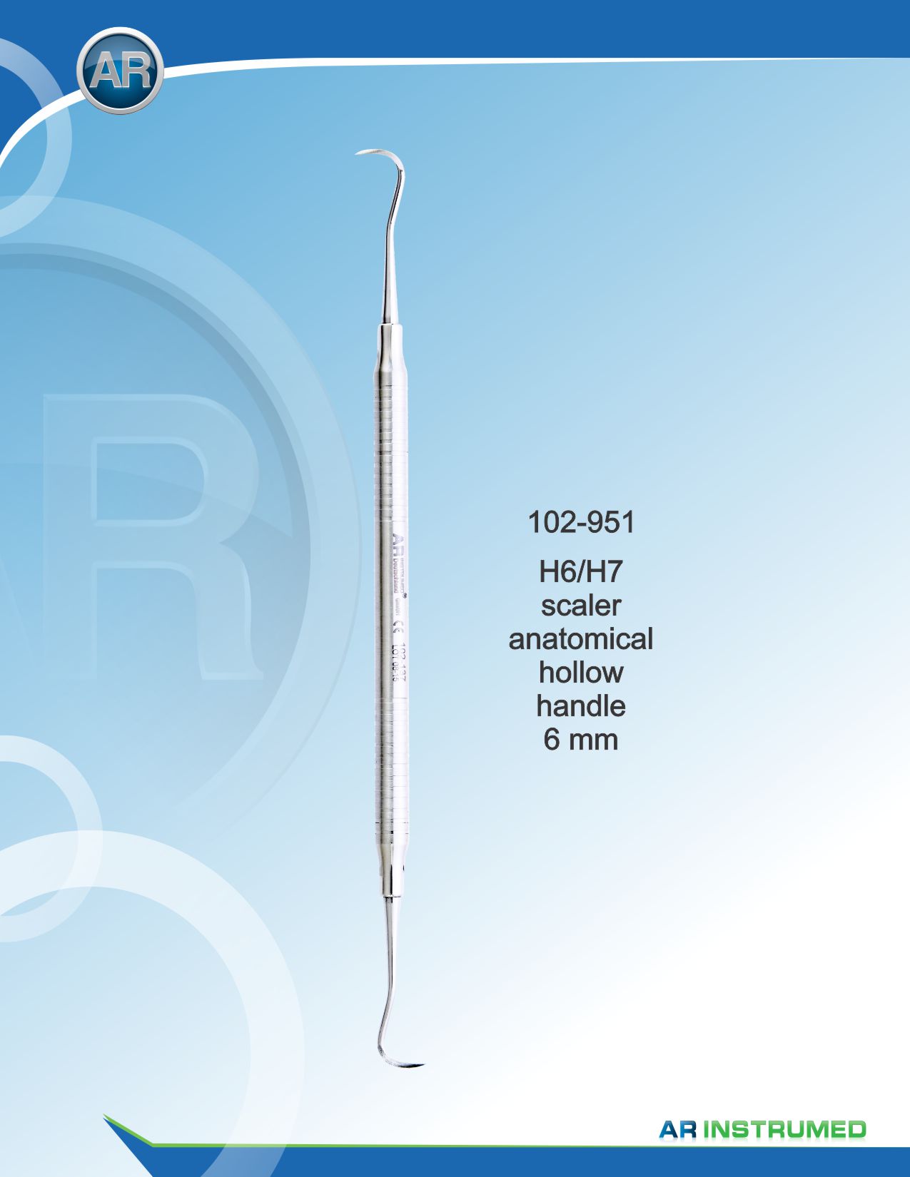 H6/H7 Scaler Solid Handle 6mm