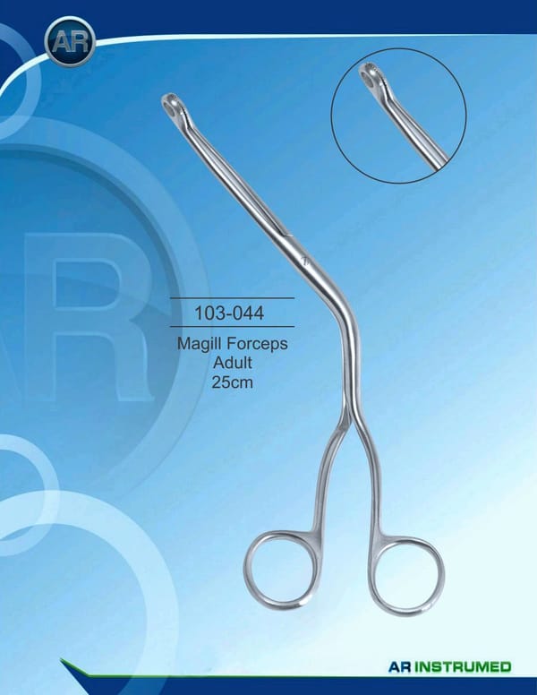 Magill Forceps Adult 25cm