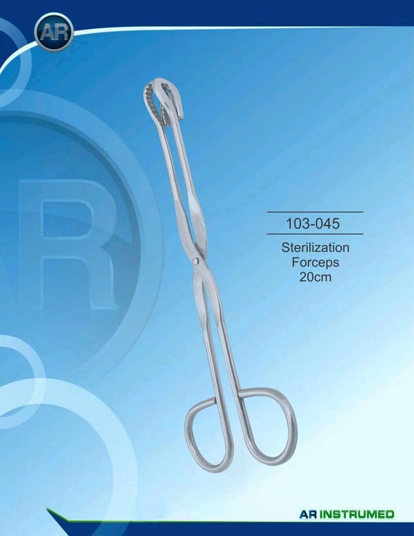 Sterilization Forceps 20cm