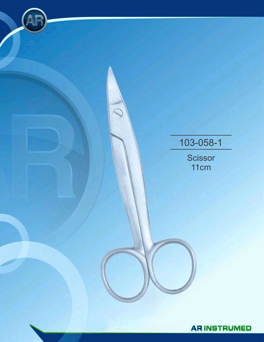 Scissor 11cm – AR Instrumed, Scissors & Needle Holders