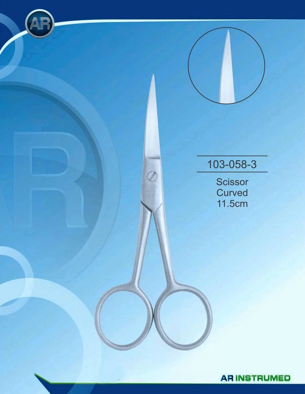 Scissor Curved 11.5cm