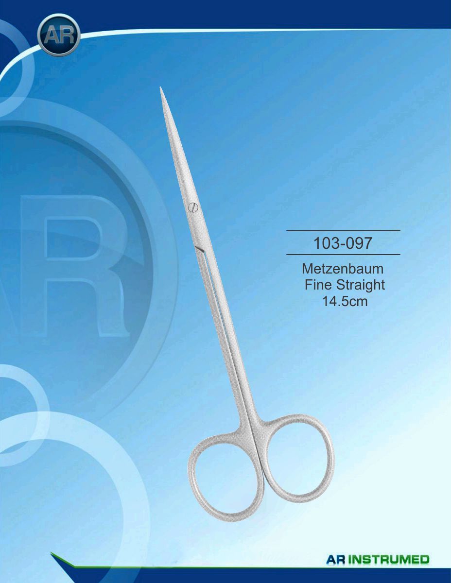 Metzenbaum Fine Straight 14.5cm