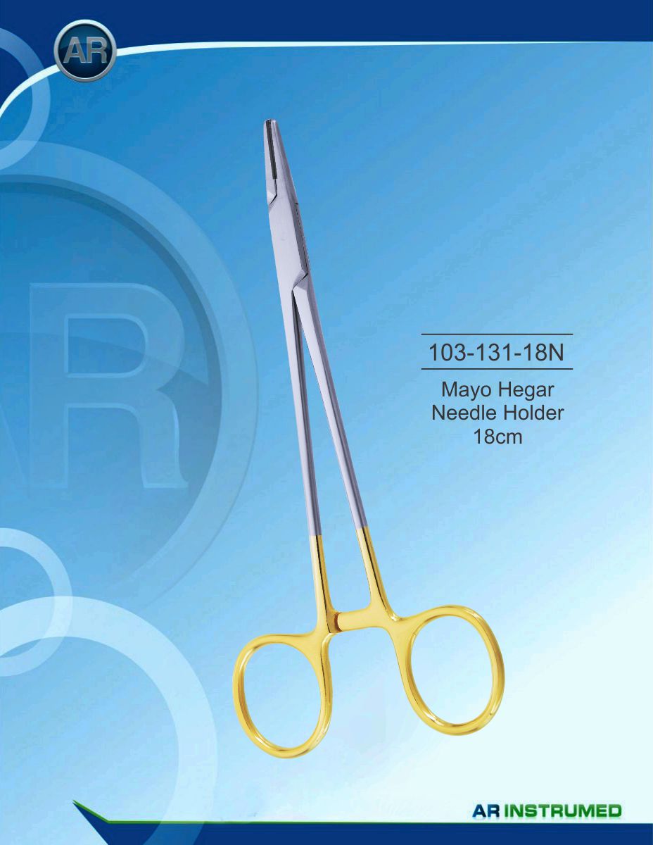 Mayo-Hegar Needle Holder 18cm (TC)